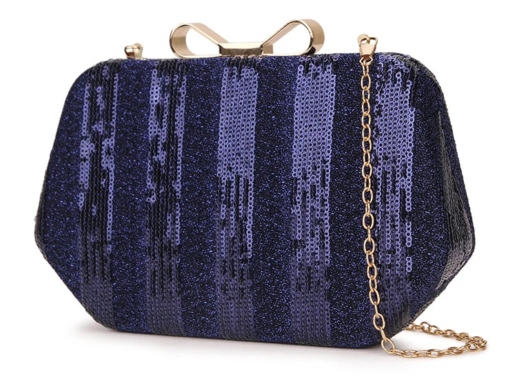 Structured Square Hasp Handbag