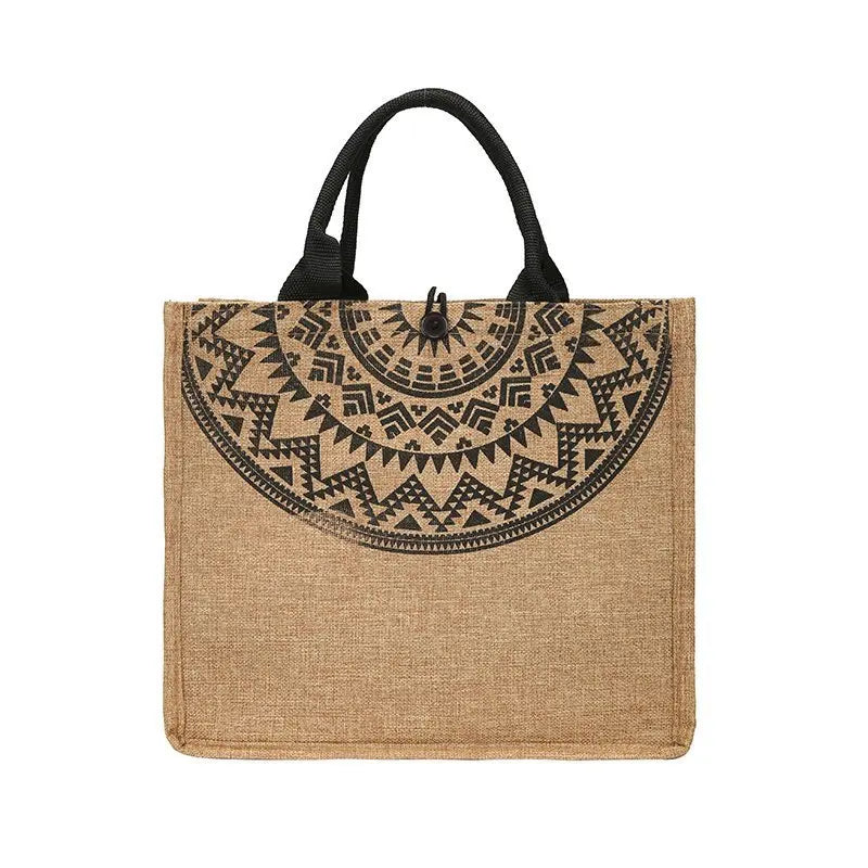 Chemical-Free Canvas Tote Handbag