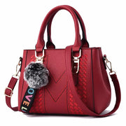 Olivia Yogodlns Satchel - Multi-Pocket PU Handbag