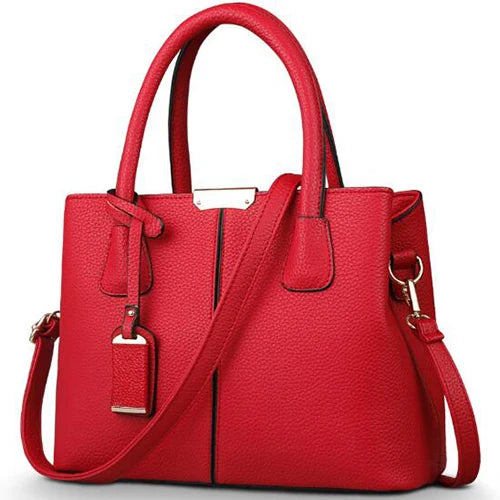 Spacious Multi-Pocket Satchel Handbag