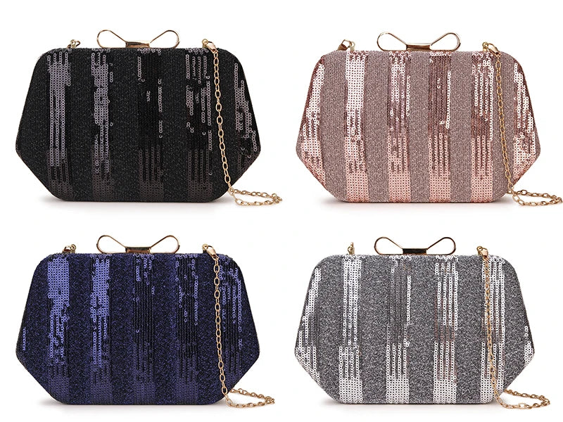 Structured Square Hasp Handbag
