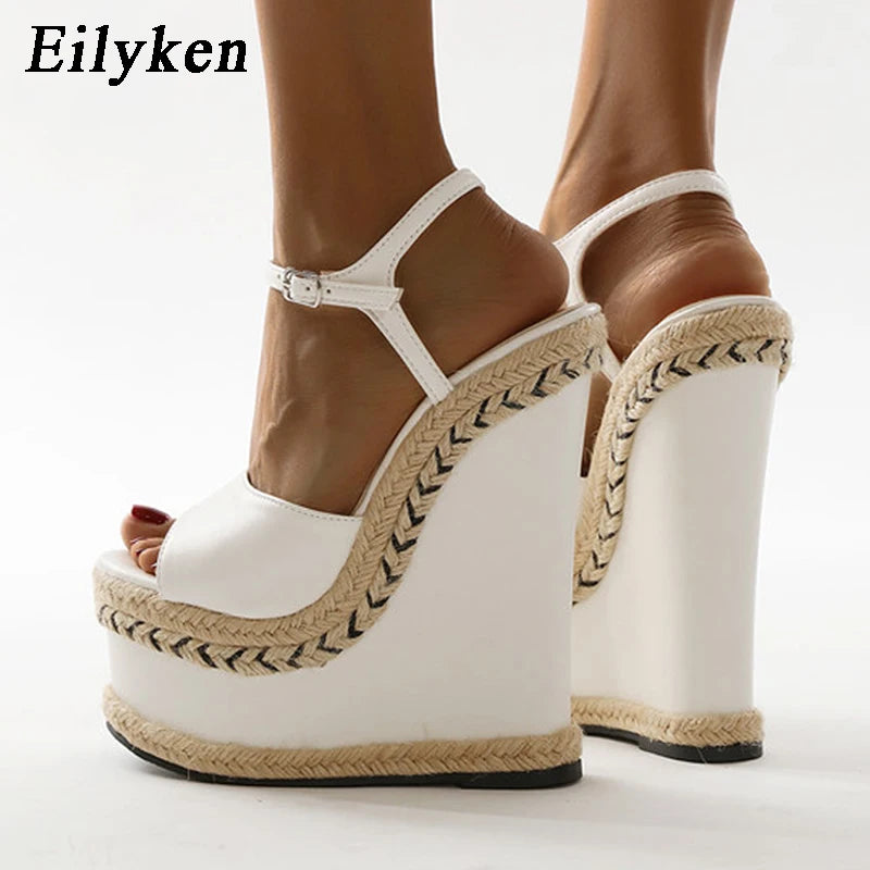 Summer Platform Wedge Heel Sandals