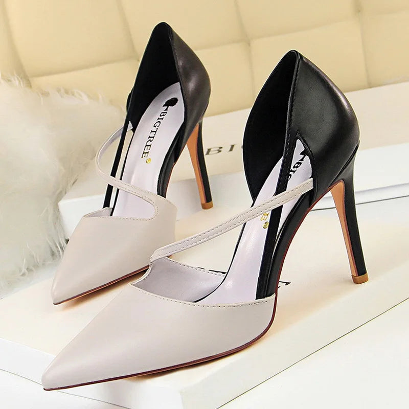 Super High Pointed Toe Sandals