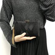 Morgan Luxy Moon Clutch - Tassel Chain Evening Bag