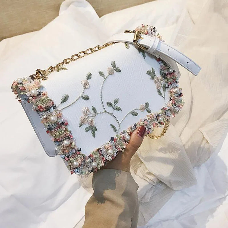 Multi-Compartment Organiser Shoulder Bag