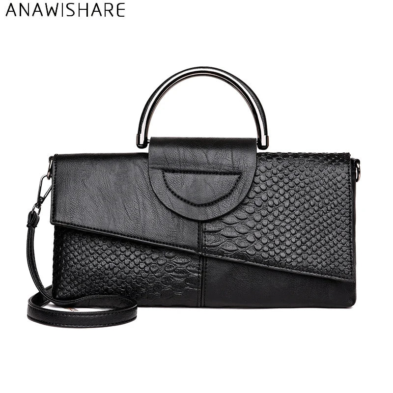 Alligator Pattern Evening Clutch