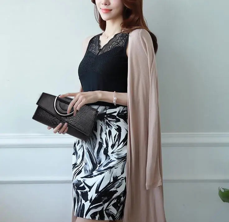 Alligator Pattern Evening Clutch