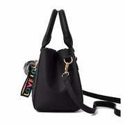 Olivia Yogodlns Satchel - Multi-Pocket PU Handbag