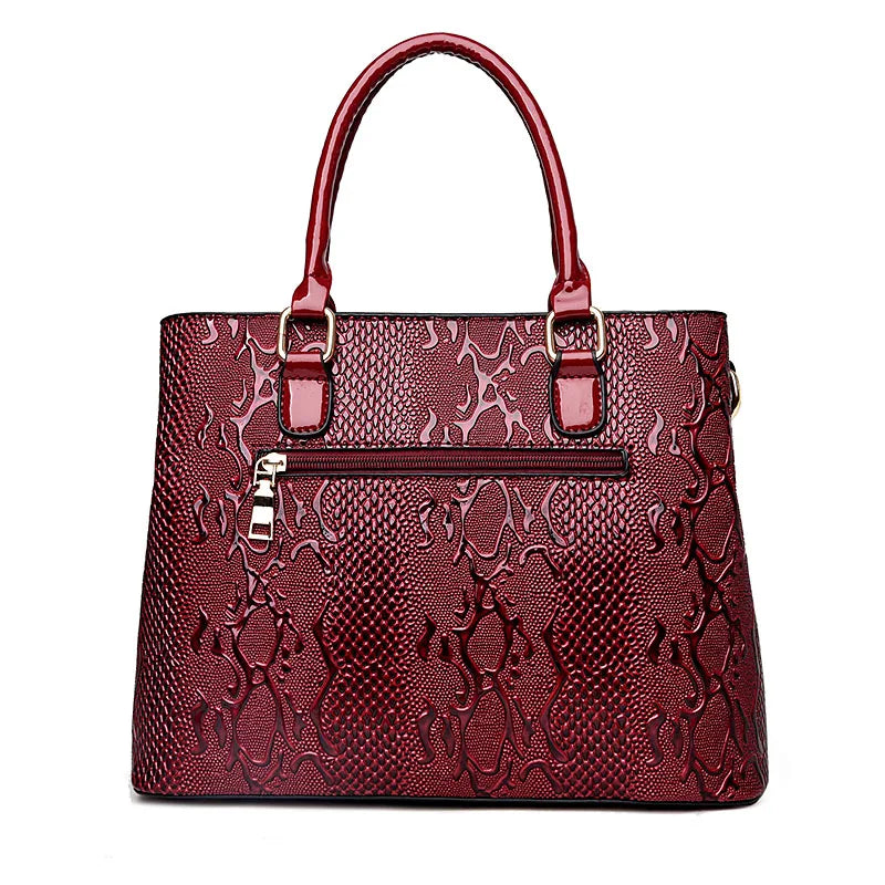 Multi-Pocket Everyday Tote Handbag