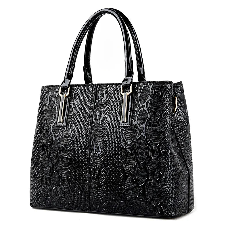 Multi-Pocket Everyday Tote Handbag