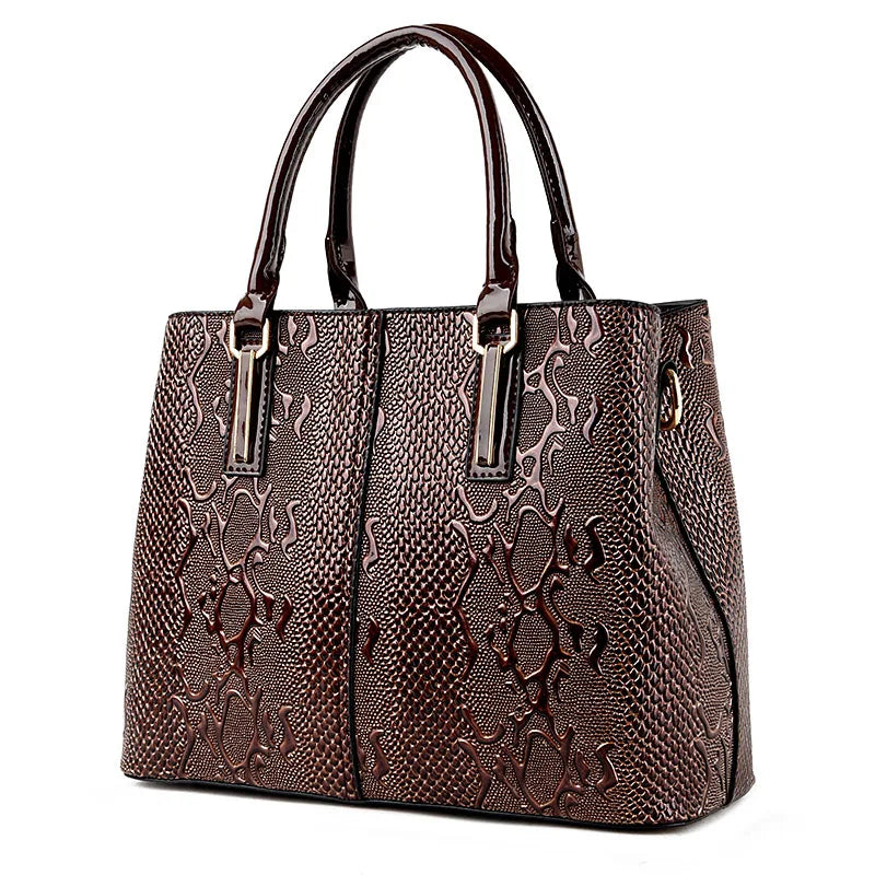 Multi-Pocket Everyday Tote Handbag