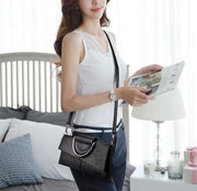 Ivy Alligator Pattern PU Clutch - ANAWISHARE Designer Evening Bag