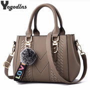 Olivia Yogodlns Satchel - Multi-Pocket PU Handbag