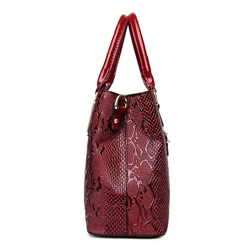 Multi-Pocket Everyday Tote Handbag
