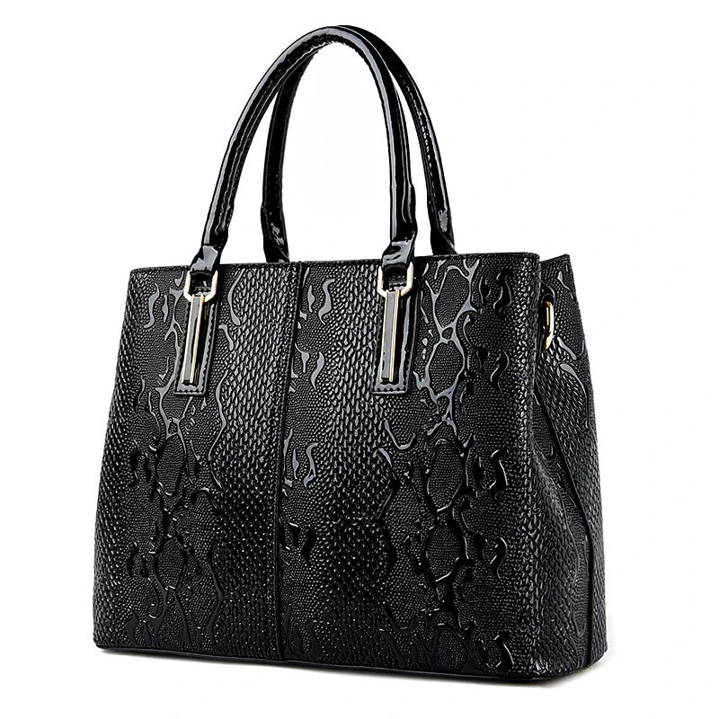 Multi-Pocket Everyday Tote Handbag