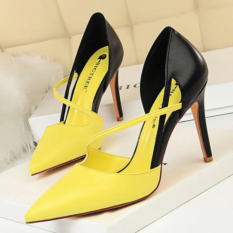 Super High Pointed Toe Sandals