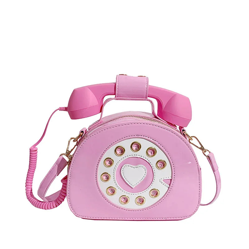 Cartoon Print Shoulder Handbag
