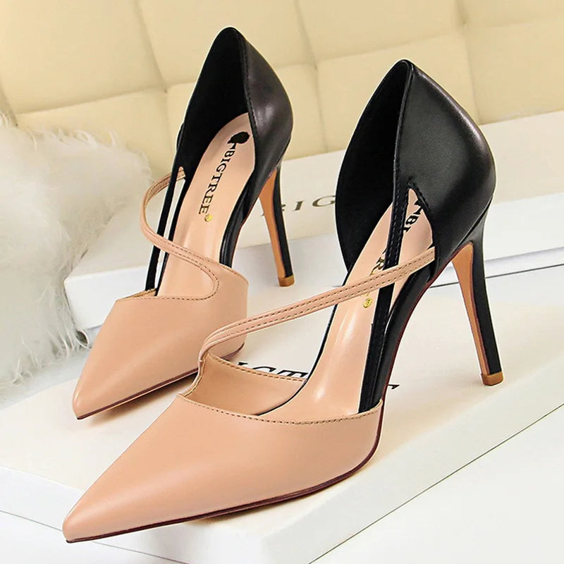 Super High Pointed Toe Sandals