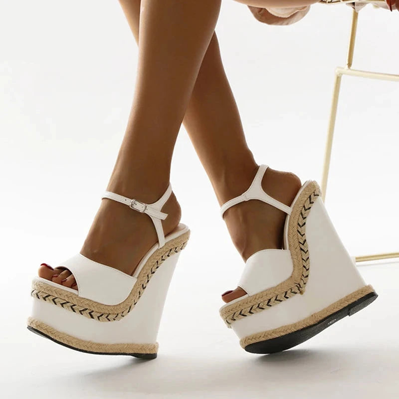 Summer Platform Wedge Heel Sandals