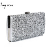 Helena Luxy Moon Diamond Clutch - Sequin Wedding Evening Bag