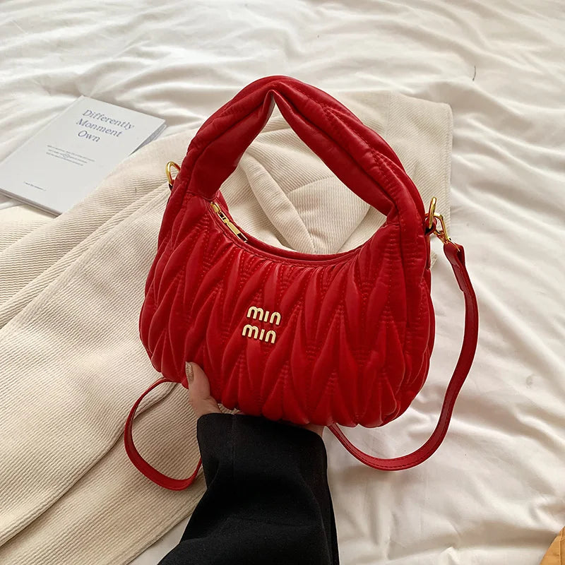 Multi-Pocket Everyday Shoulder Handbag