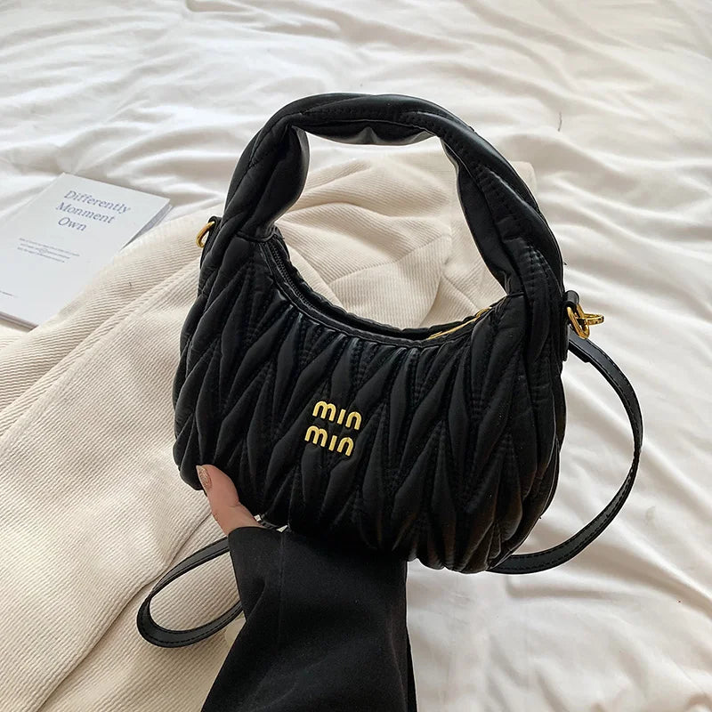 Multi-Pocket Everyday Shoulder Handbag