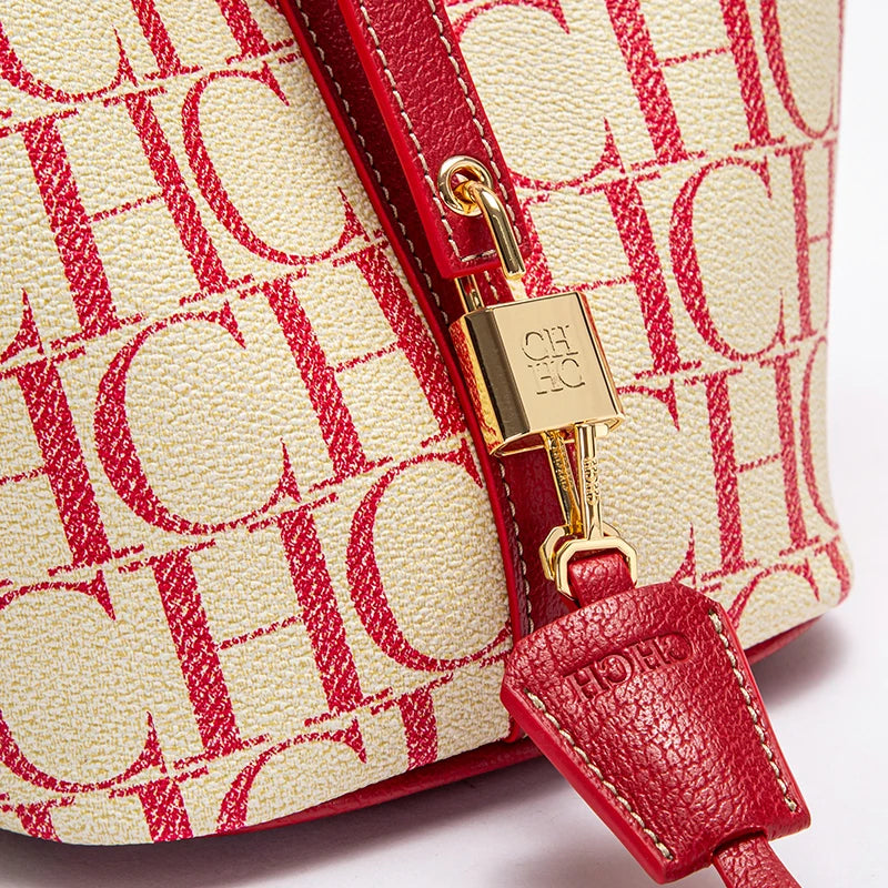 Sequined Letter Pattern Tote Bag