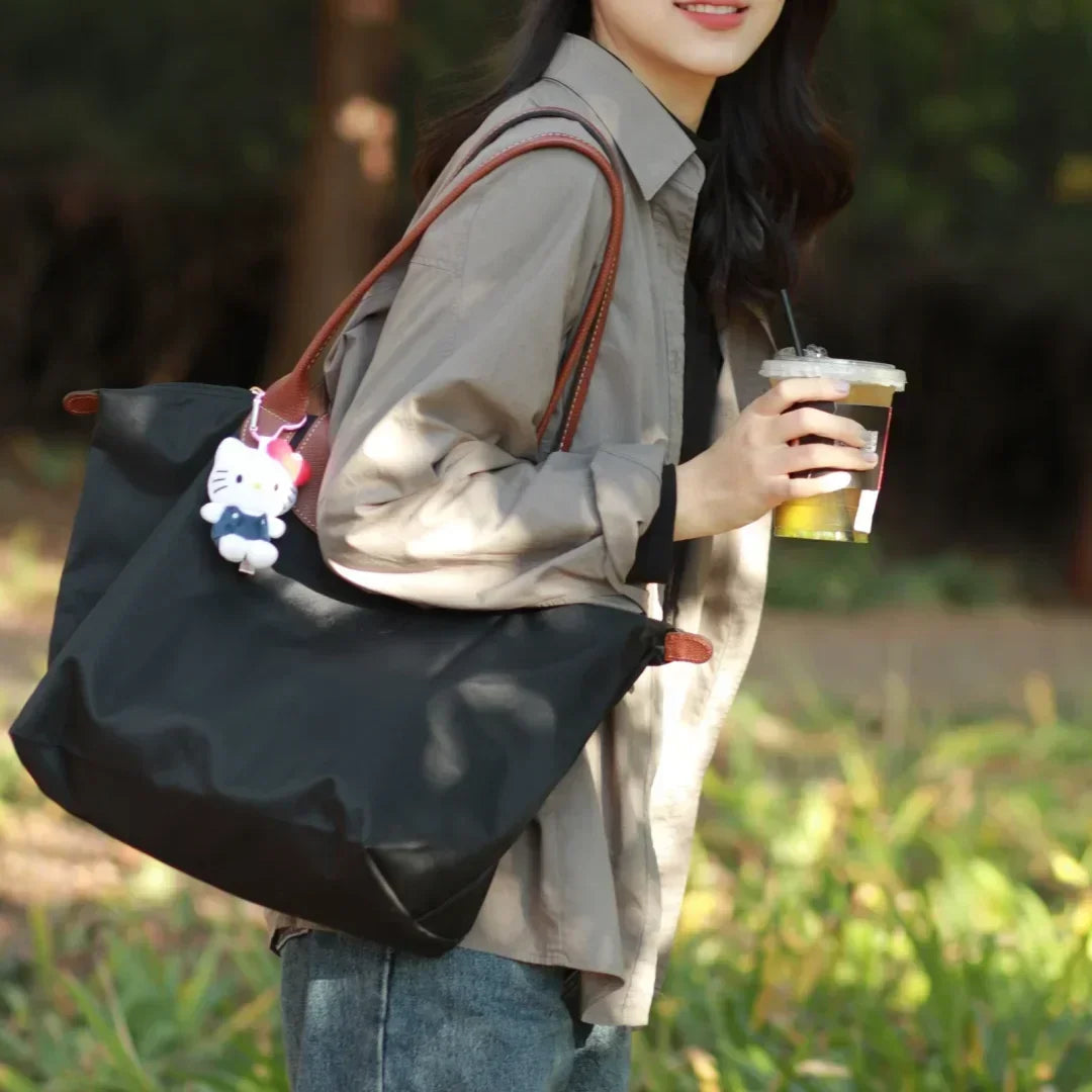 Casual Large Crafted Tote Bag