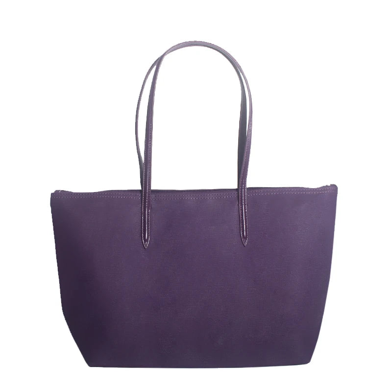 Multi-Pocket Transparent PVC Tote