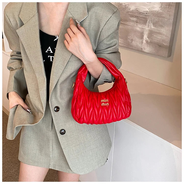 Multi-Pocket Everyday Shoulder Handbag