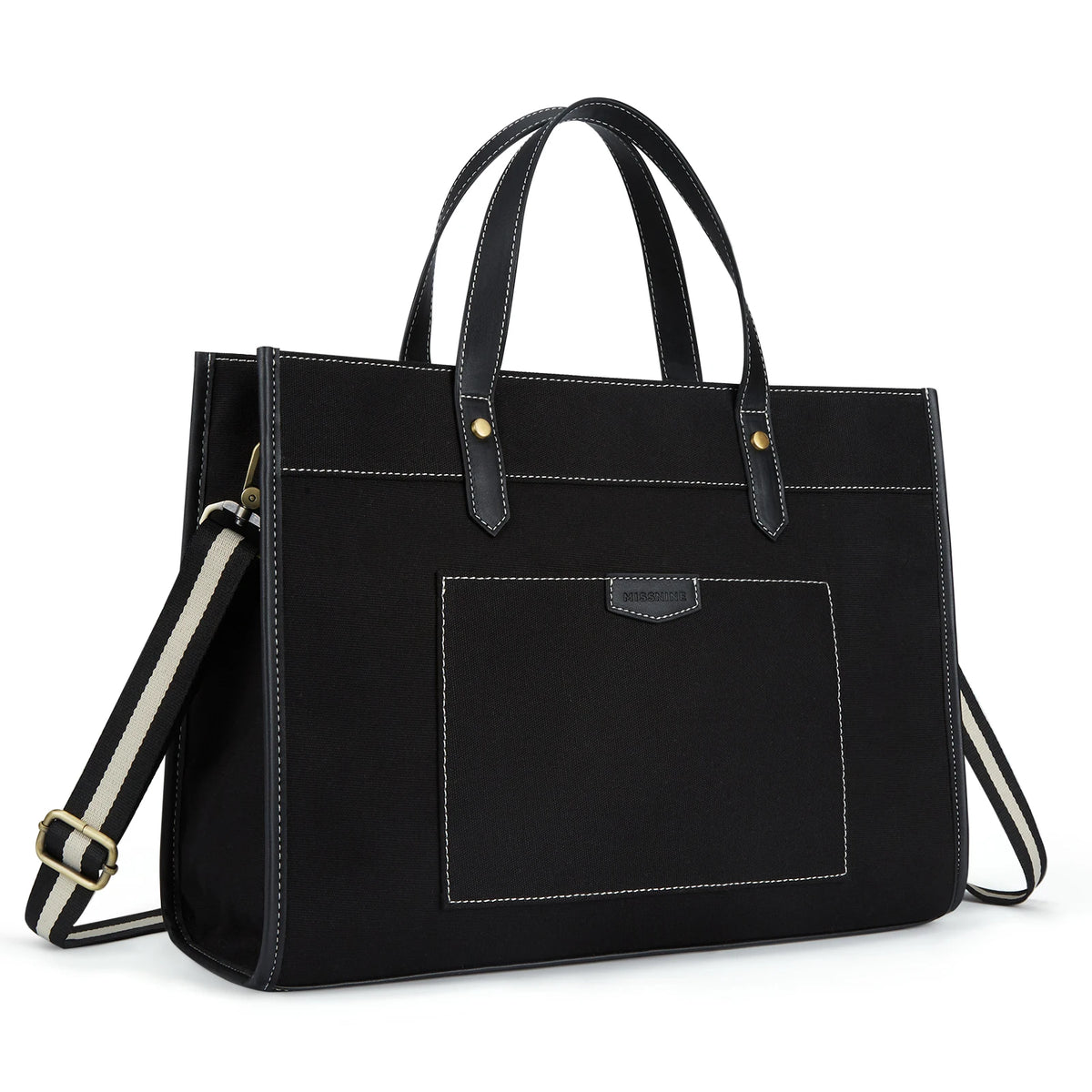 Canvas Laptop Messenger Handbag
