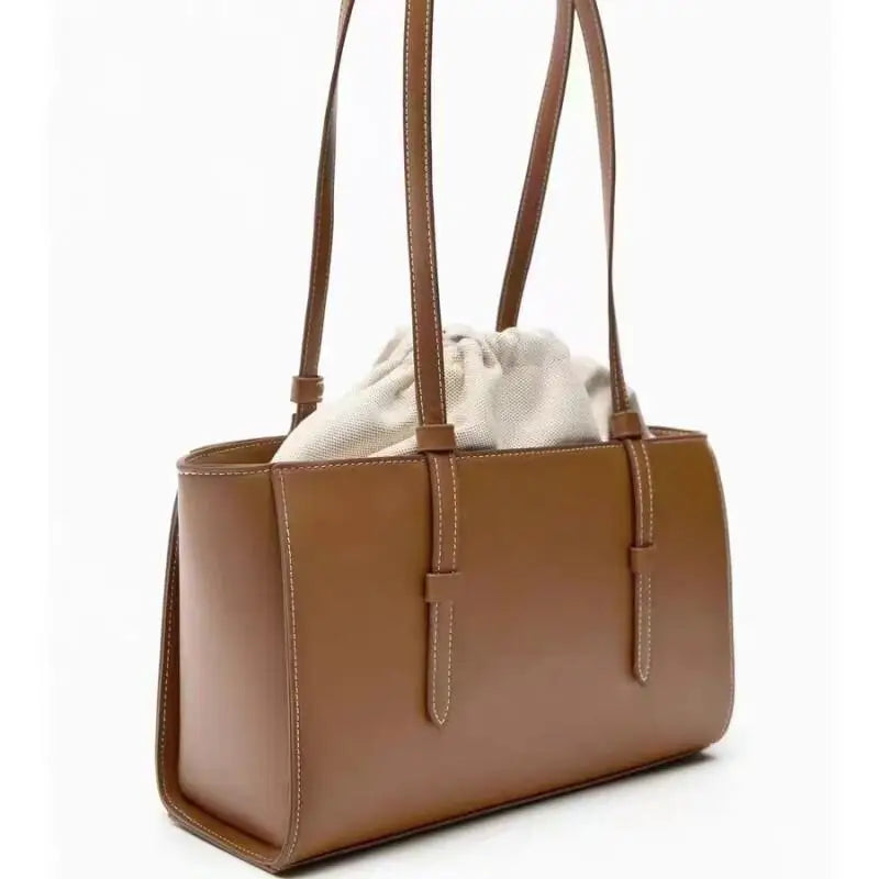Convertible Structured Shoulder Handbag