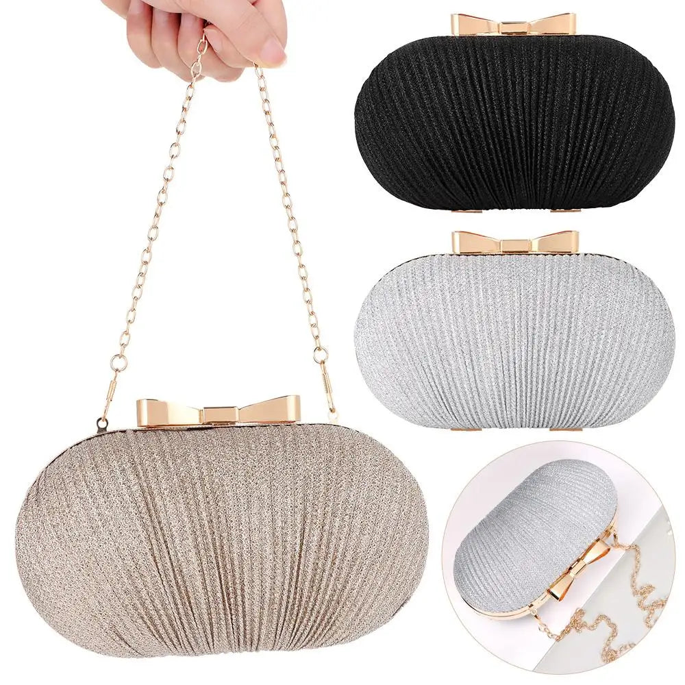 Satin Lined Modern Clutch