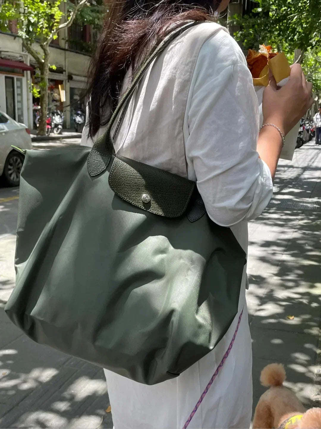Casual Large Crafted Tote Bag