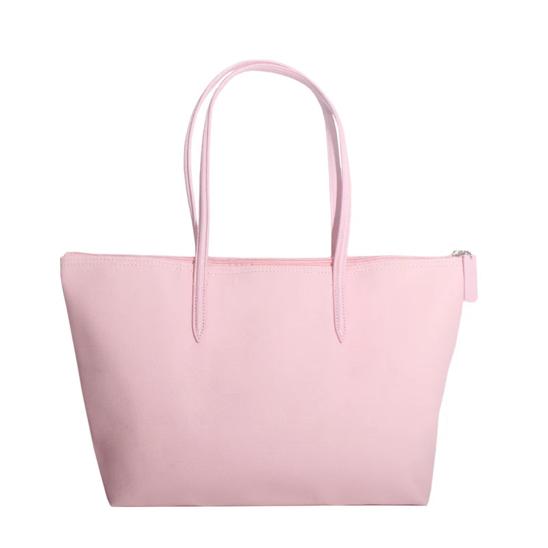 Multi-Pocket Transparent PVC Tote