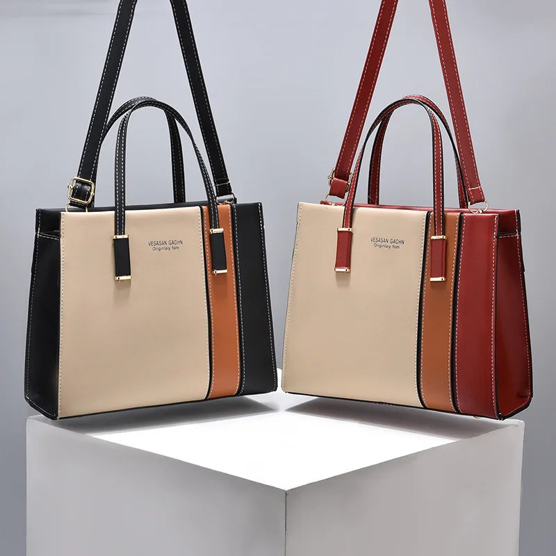 Spacious Organiser Tote Handbag