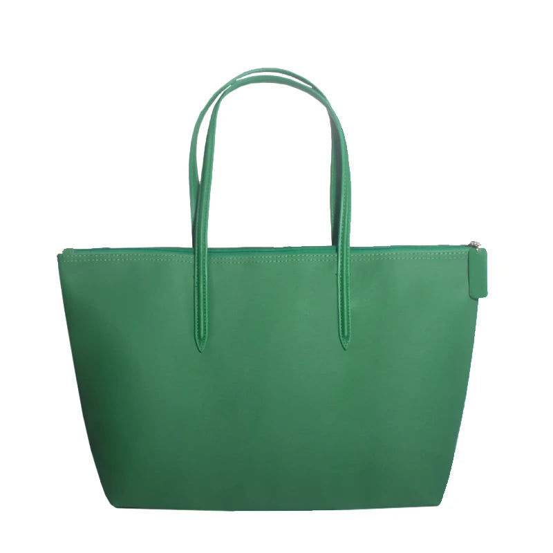 Multi-Pocket Transparent PVC Tote