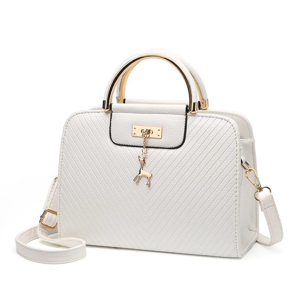 Classic Multi-Pocket Everyday Handbag
