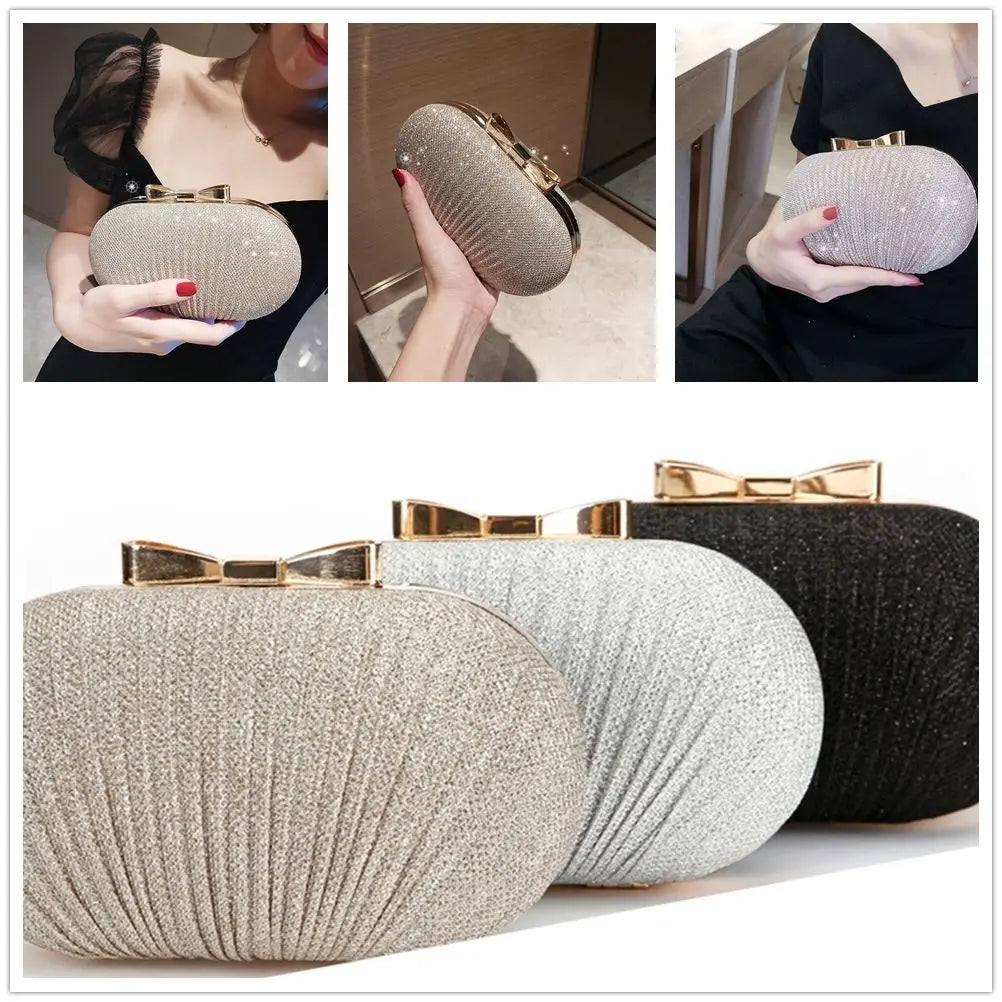Satin Lined Modern Clutch