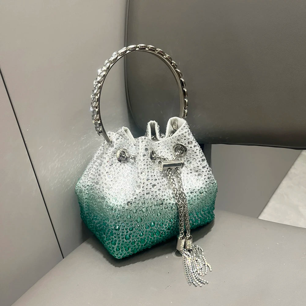 Colorful PU Structured Handbag