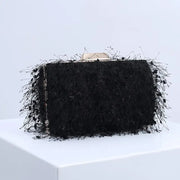 Janice Tassel Satchel - Chemical-Free Hard Shell Evening Bag