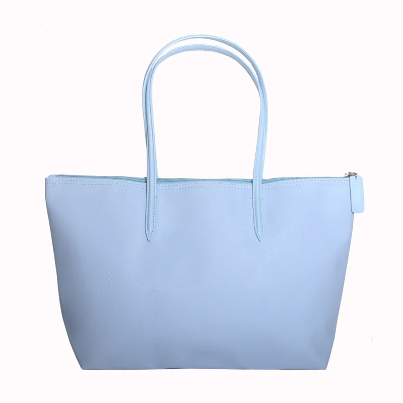 Multi-Pocket Transparent PVC Tote