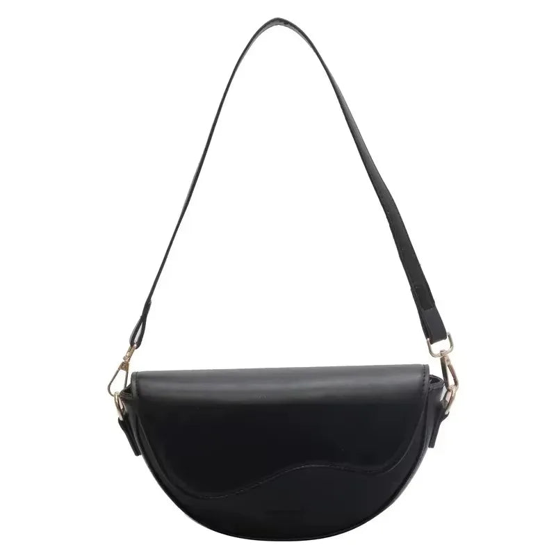 Sequined Leather Shoulder Tote