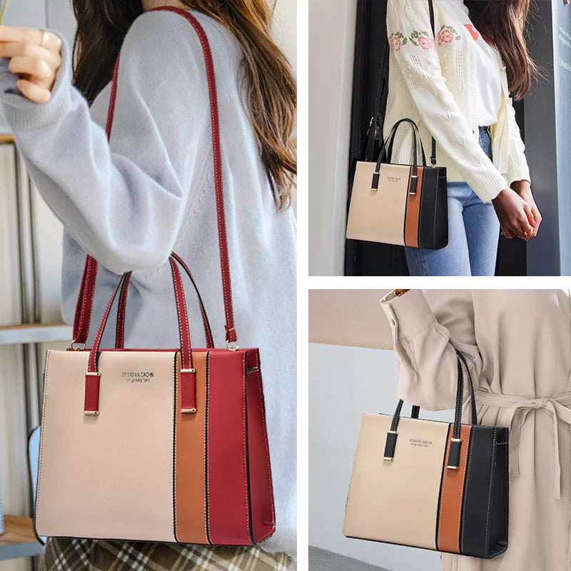 Spacious Organiser Tote Handbag