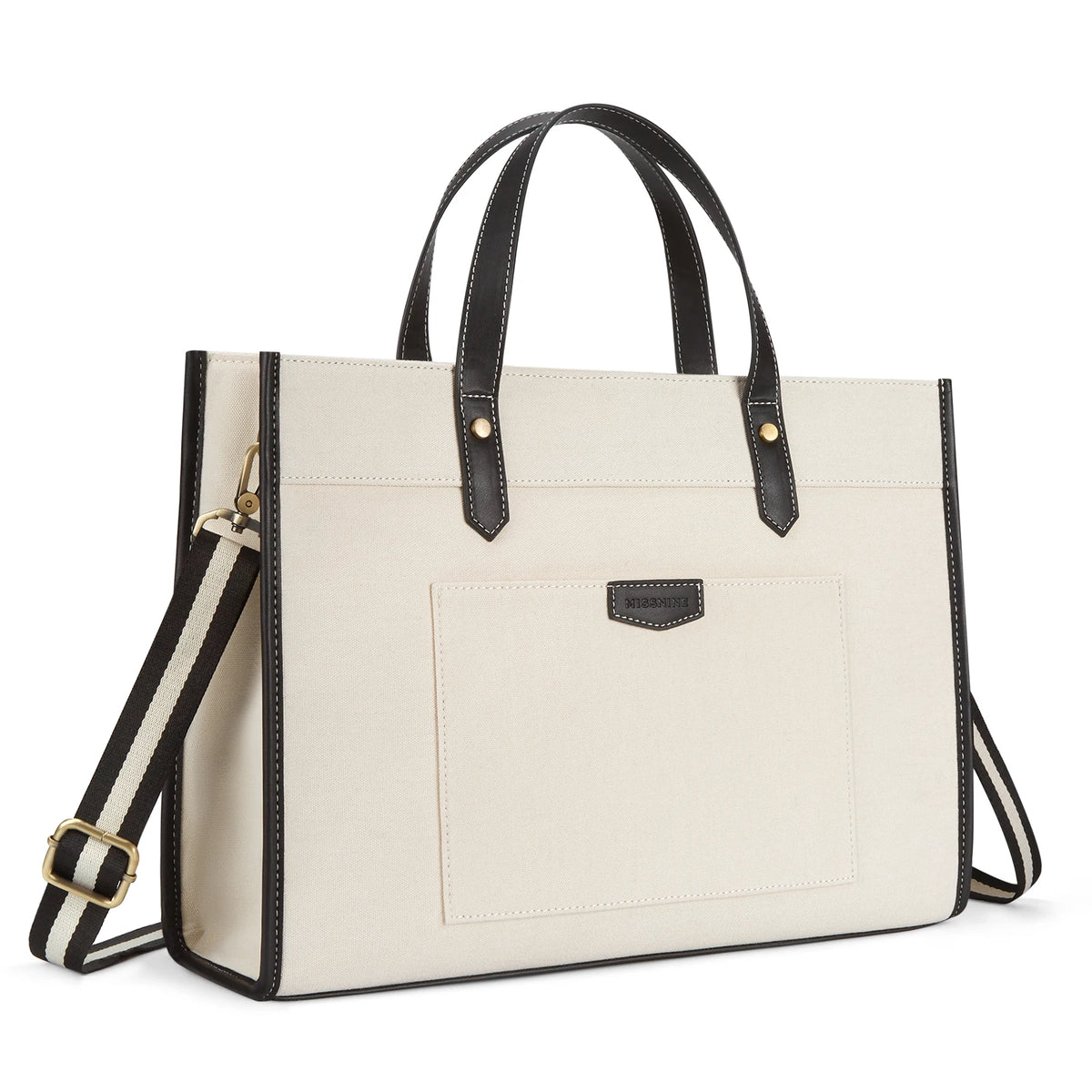 Canvas Laptop Messenger Handbag