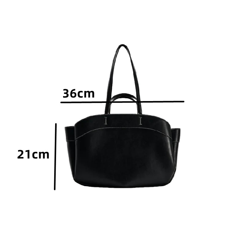 Microfiber Convertible Crossbody Tote Bag