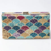 Khayra OLOEY Satchel - BANKUO Diamond TPU Evening Bag