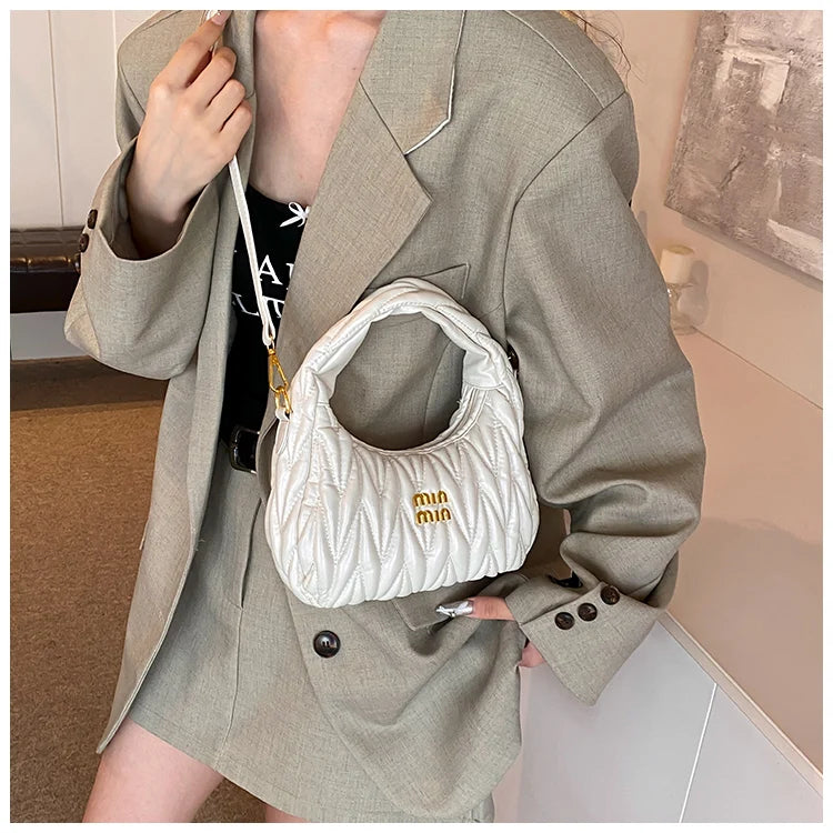 Multi-Pocket Everyday Shoulder Handbag
