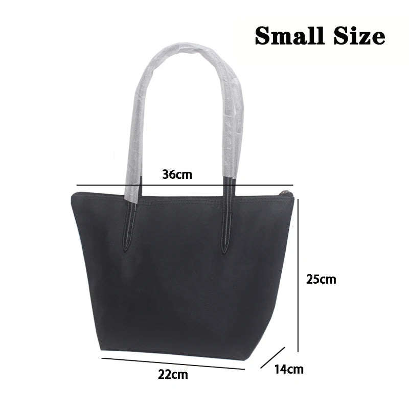 Multi-Pocket Transparent PVC Tote