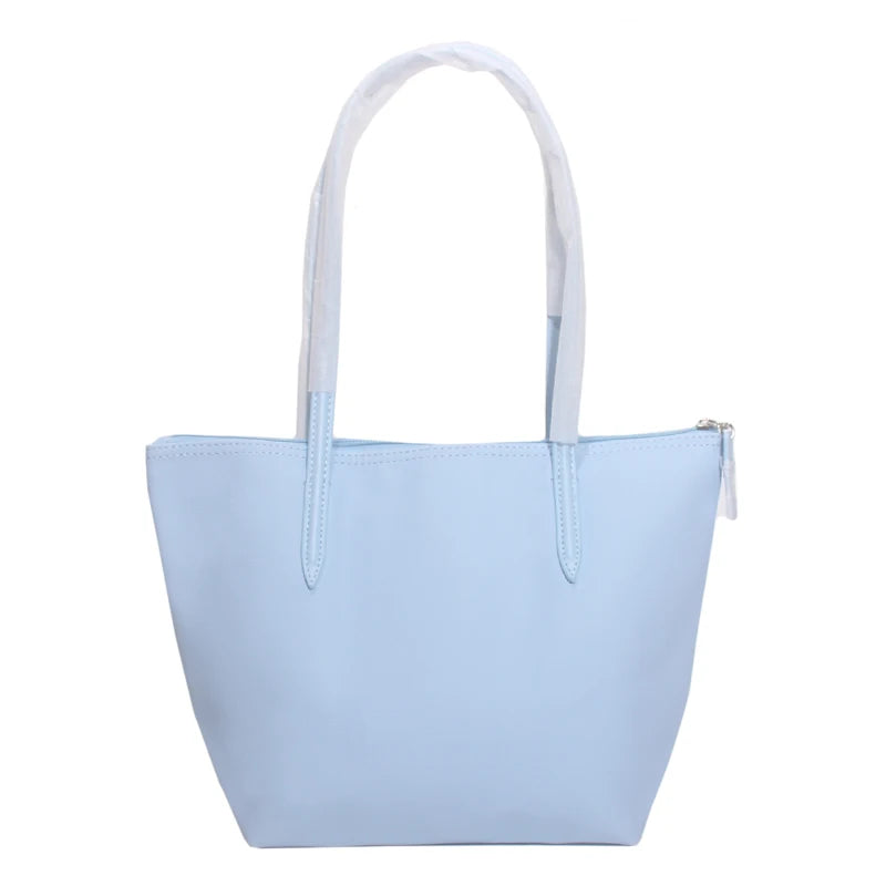 Multi-Pocket Transparent PVC Tote